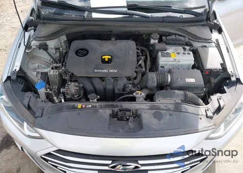 2018 Hyundai Elantra Sel из США, поврежденный, VIN 5NPD84LF7JH336749